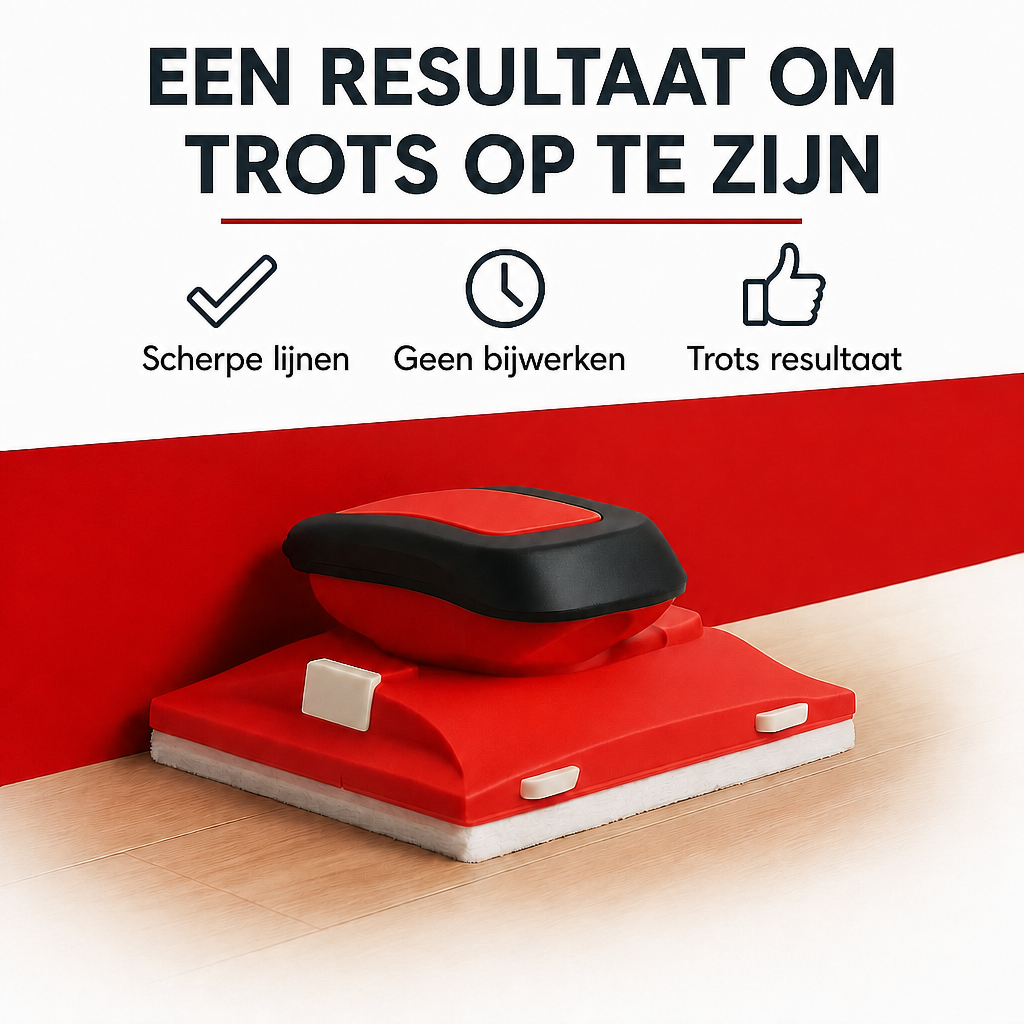 EdgeFlow Schilderhulp — scherpe randen zonder plakband